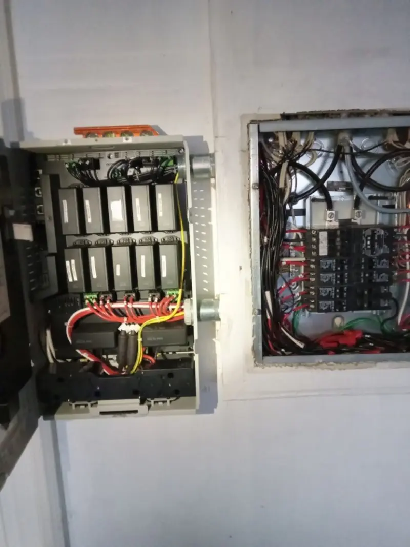 Electrical panel upgrade completed for Indoor Lighting Installation in Horace